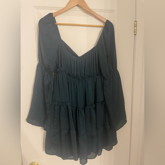 Blue party dress new with tags bought from Nordstrom. Never worn - Picture 2 of 5